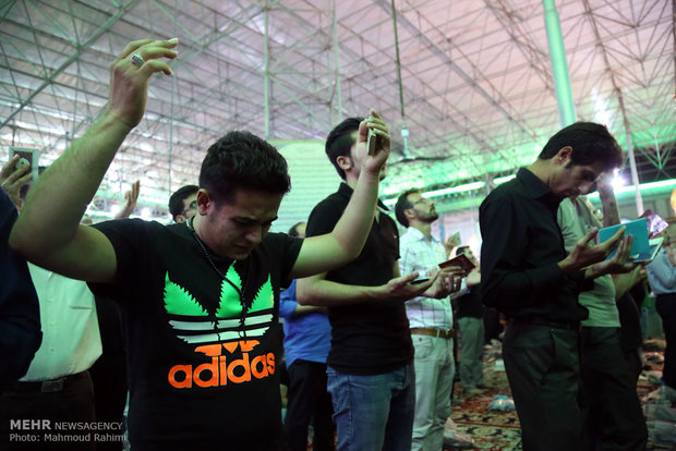 Night of Qadr at Shah-Abdol-Azim shrine