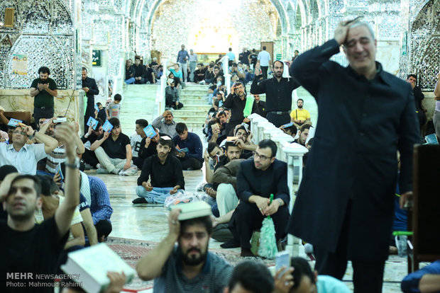 Night of Qadr at Shah-Abdol-Azim shrine