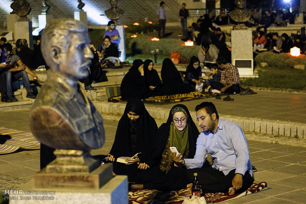 مراسم احیا شب نوزدهم رمضان باغ موزه دفاع مقدس همدان