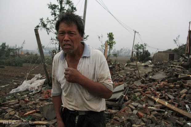 طوفان مرگبار در چین‎