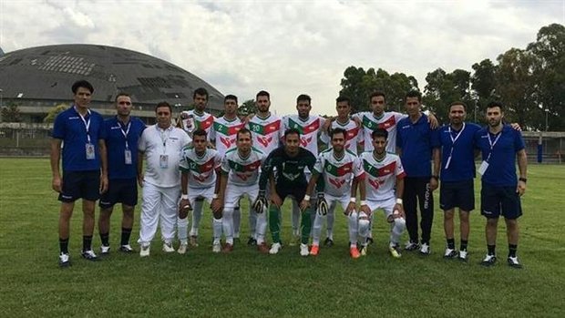 پیروزی تیم فوتبال ناشنوایان ایران مقابل سوئد
