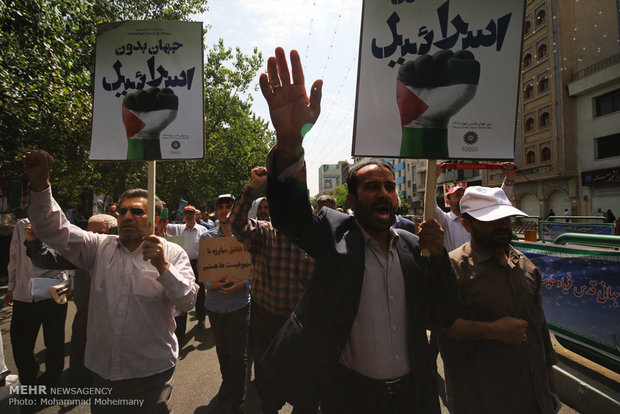 Quds Day rallies in Tehran