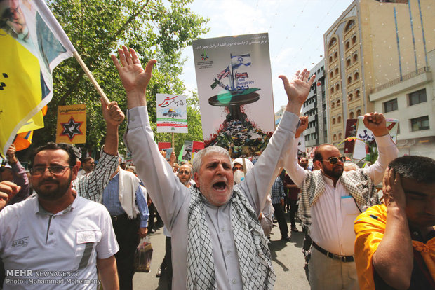 Quds Day rallies in Tehran