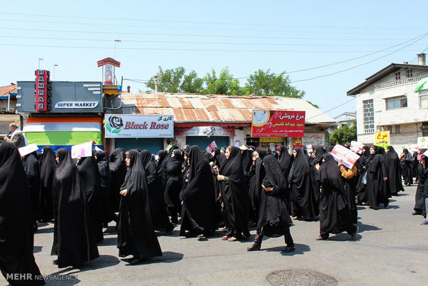 راهپیمایی روز جهانی قدس در کلاچای