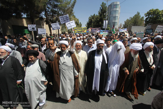 راهپیمایی روز جهانی قدس در بیرجند