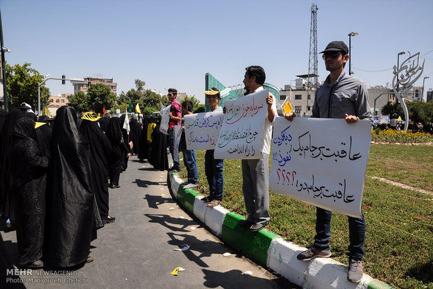 راهپیمایی روز جهانی قدس در مشهد