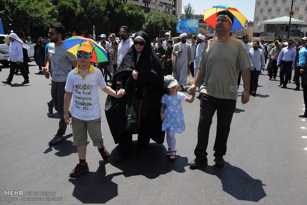 راهپیمایی روز جهانی قدس در مشهد