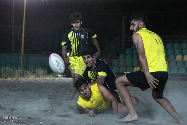 Tehran Beach Rugby Tournament