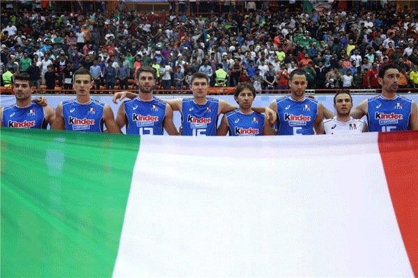 برتری تیم ملی والیبال ایتالیا مقابل ایران در ست نخست