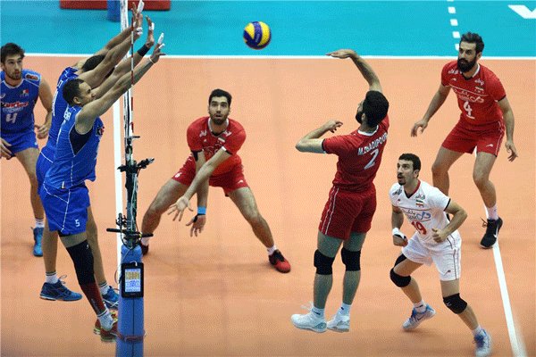 Italy beats Iran 3-0 at FIVB League