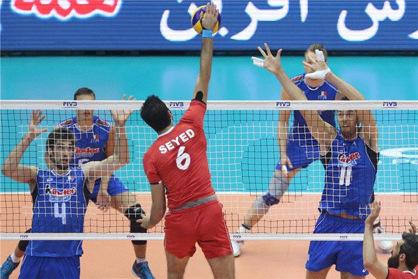 Italy beats Iran 3-0 at FIVB League