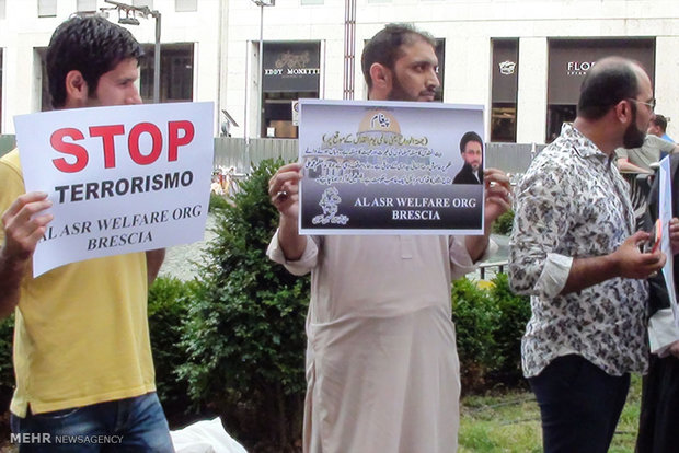 راهپیمایی روز جهانی قدس در میلان