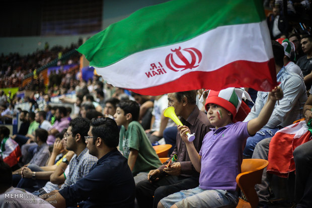 حاشیه دیدار تیم های ملی والیبال ایران و آرژانتین