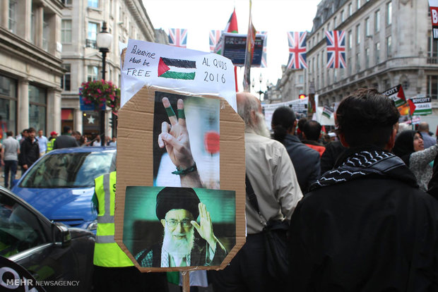 مسيرات يوم القدس في لندن