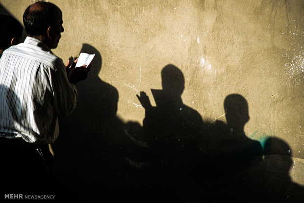 Eid al-Fitr prayers in Karaj