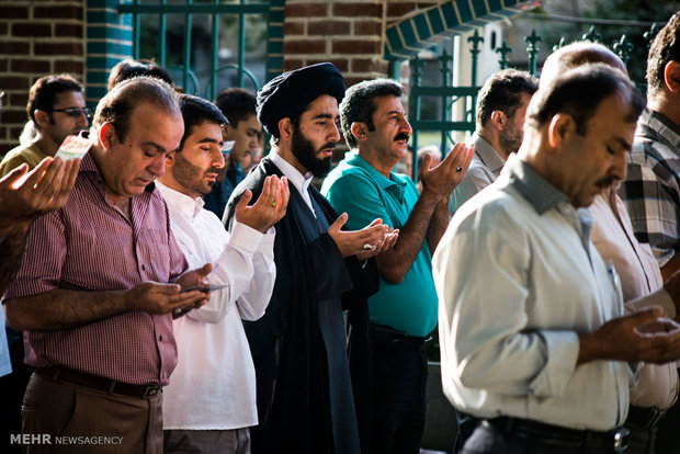 Eid al-Fitr prayers in Karaj