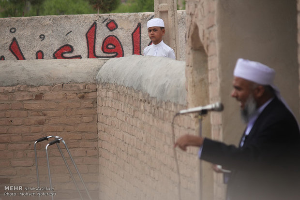 Eid al-Fitr prayers in Birjand