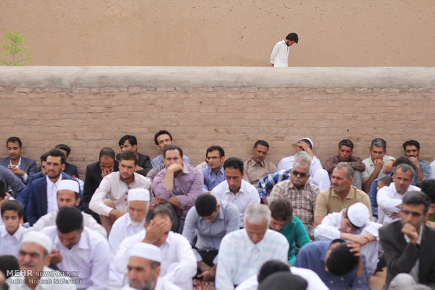 Eid al-Fitr prayers in Birjand