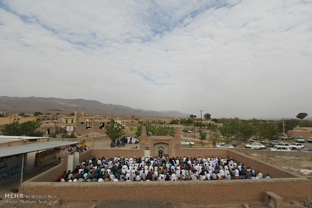 Eid al-Fitr prayers in Birjand