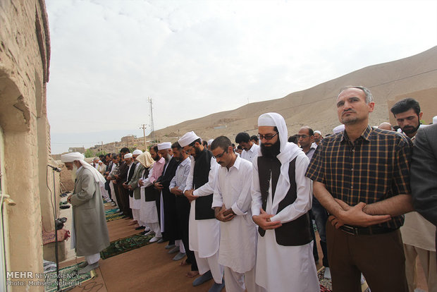 Eid al-Fitr prayers in Birjand