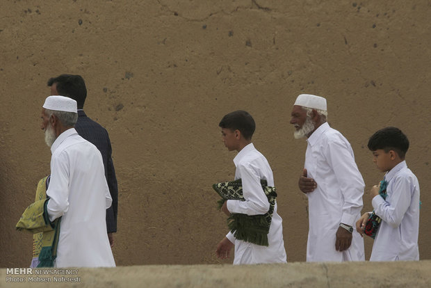 Eid al-Fitr prayers in Birjand