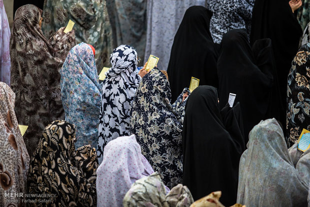 Eid al-Fitr prayers in Qazvin