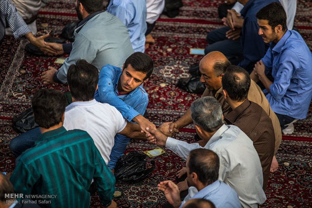 Eid al-Fitr prayers in Qazvin