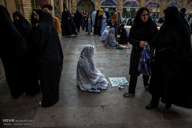 Eid al-Fitr prayers in Qazvin