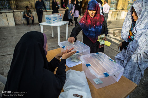 Eid al-Fitr prayers in Qazvin