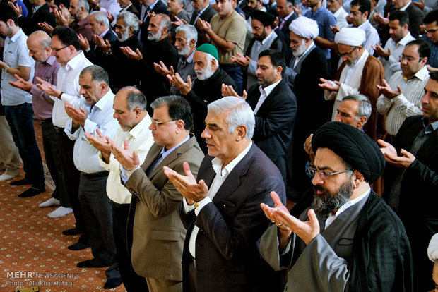 Eid prayers in Gorgan