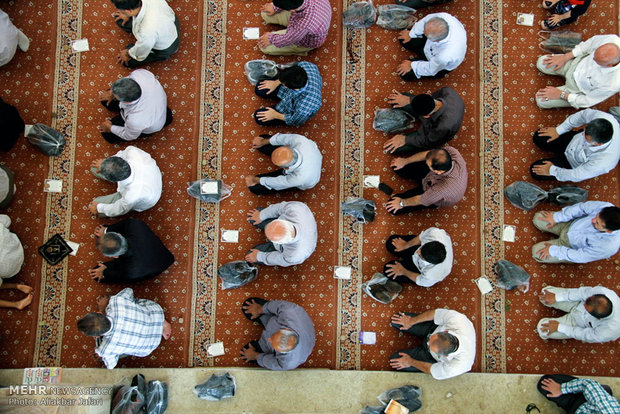 Eid prayers in Gorgan