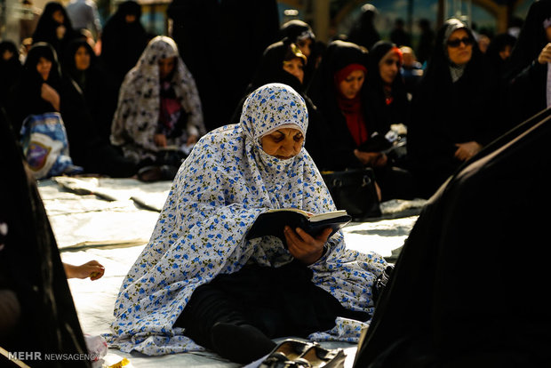 Eid al-Fitr prayers in Karaj