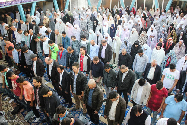 Eid al-Fitr prayers in Hamburg