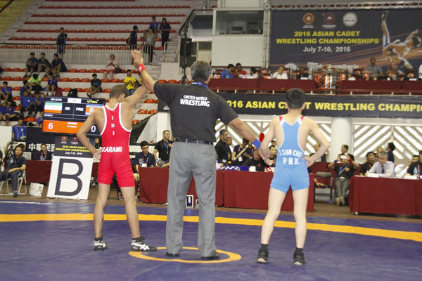 All Iran’s wrestlers snatch gold at Asian Cadet C’ship 2016