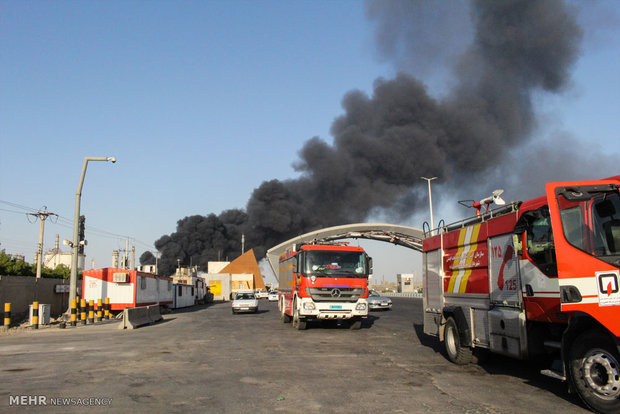 Fire at Bou Ali Sina Petrochemical Complex contained