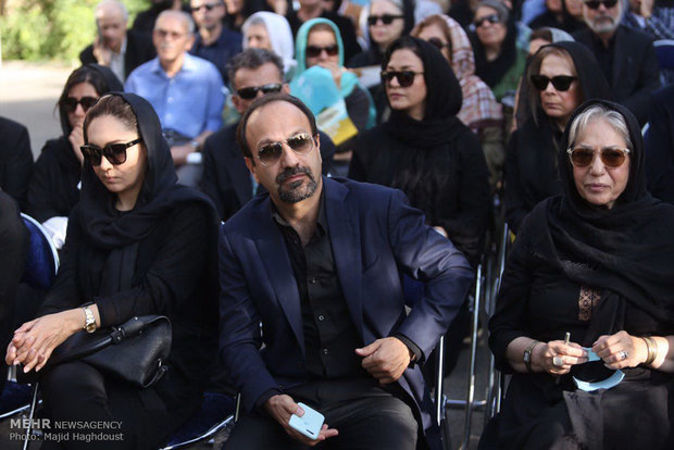 Funeral procession for Abbas Kiarostami
