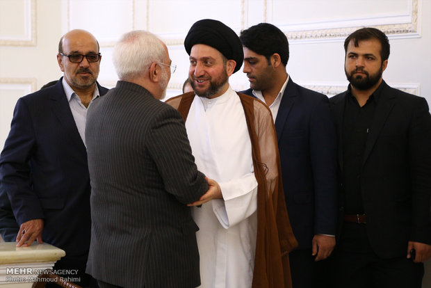 Zarif, ISCI head meet in Tehran