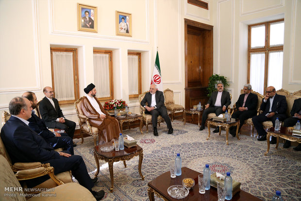 Zarif, ISCI head meet in Tehran