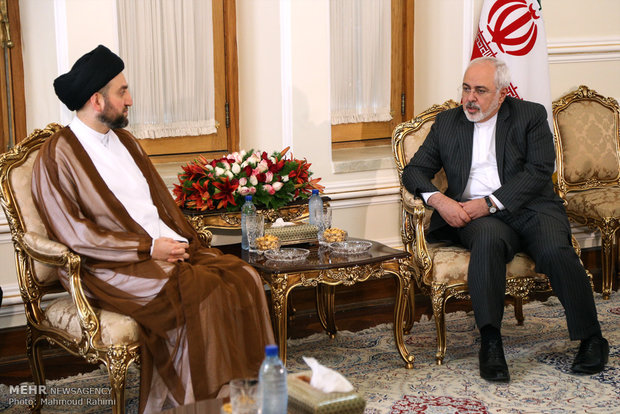 Zarif, ISCI head meet in Tehran