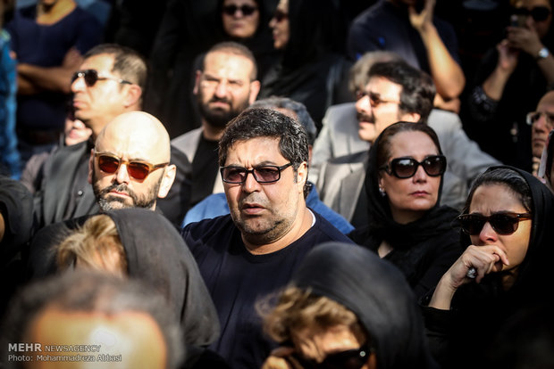 Funeral procession for Abbas Kiarostami