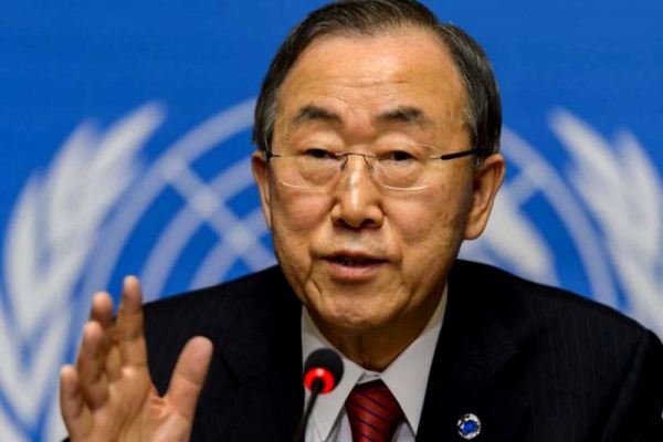 Ban urges all people to give full backing to new UN chief 