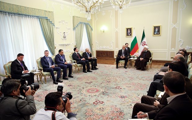 Rouhani meets Bulgarian PM 