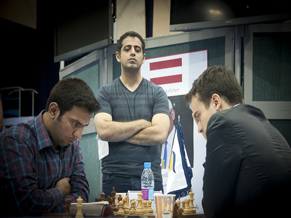 فیلم/مسابقات شطرنج جام«ستارگان جهان و ایران» در منطقه آزاد انزلی