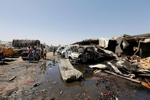 انفجار خودروی بمبگذاری شده در بغداد‎