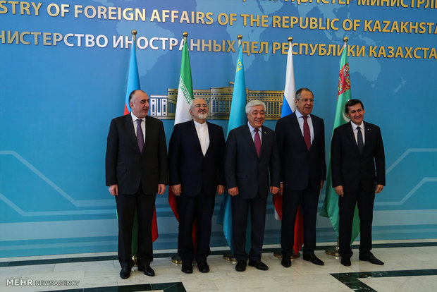 Caspian Sea littoral states’ FMs meet 