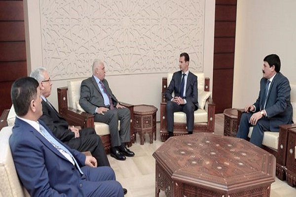 Assad stresses fate of region should be determined by its peoples