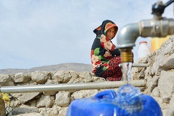 مشکل کمبود آب روستای خلق‌آباد از توابع بخش تبادکان رفع شد