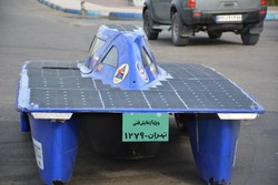 خودروی خورشیدی «غزال ۳» تور دریای خزر تا خلیج فارس را آغاز کرد