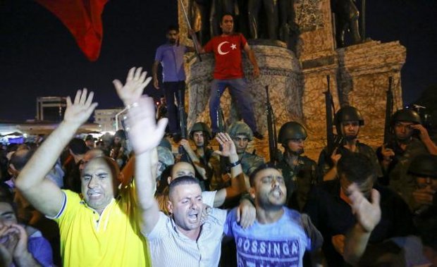 کودتا نظامی در ترکیه