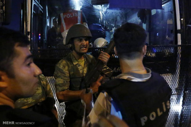 کودتای نظامی در ترکیه